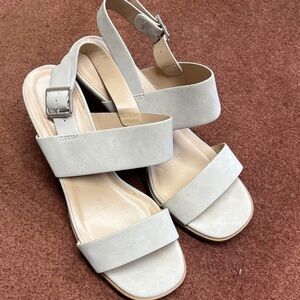 Soda Cream Buckle Sandals